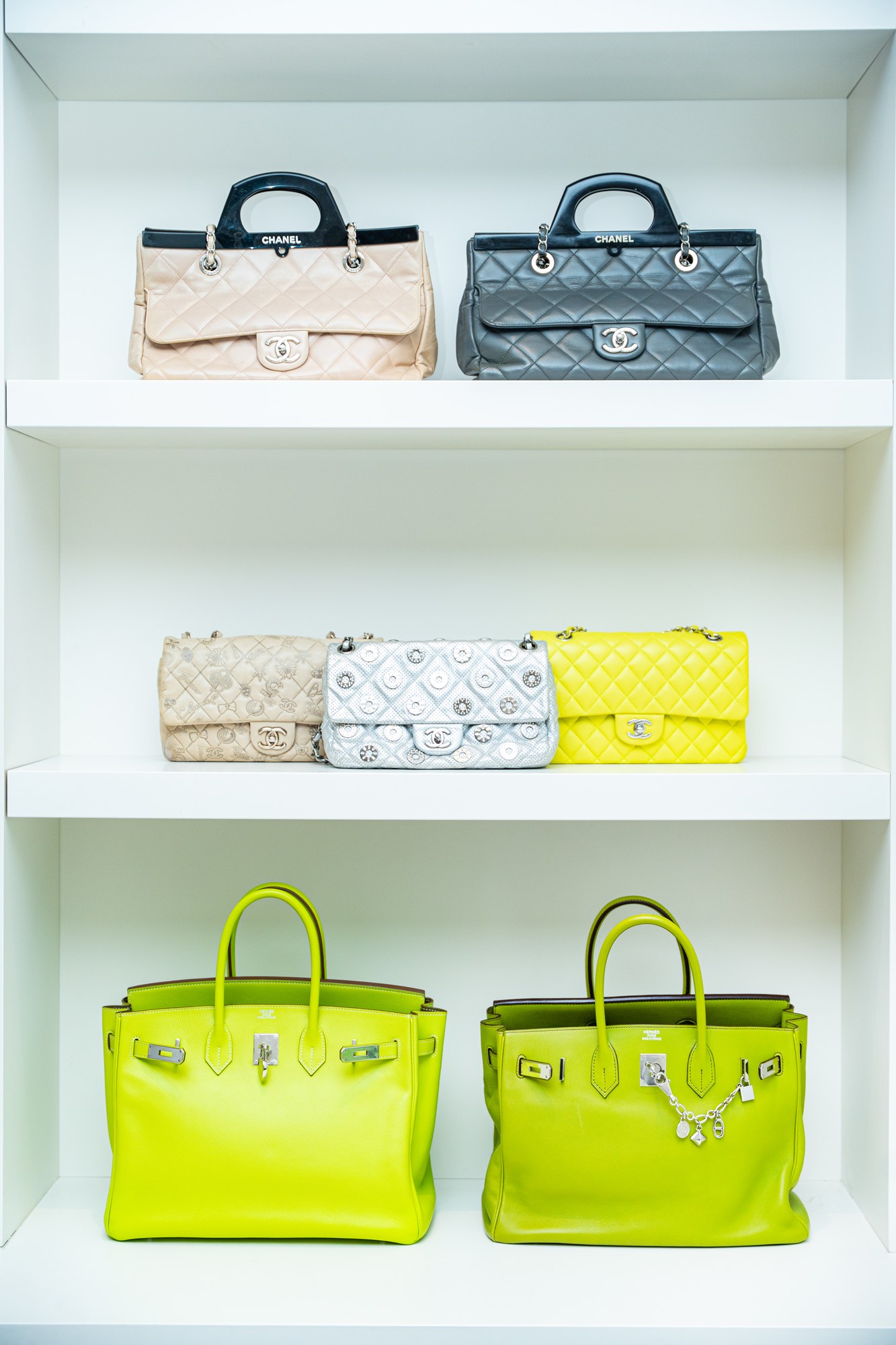 Luxury handbag portfolio piece.